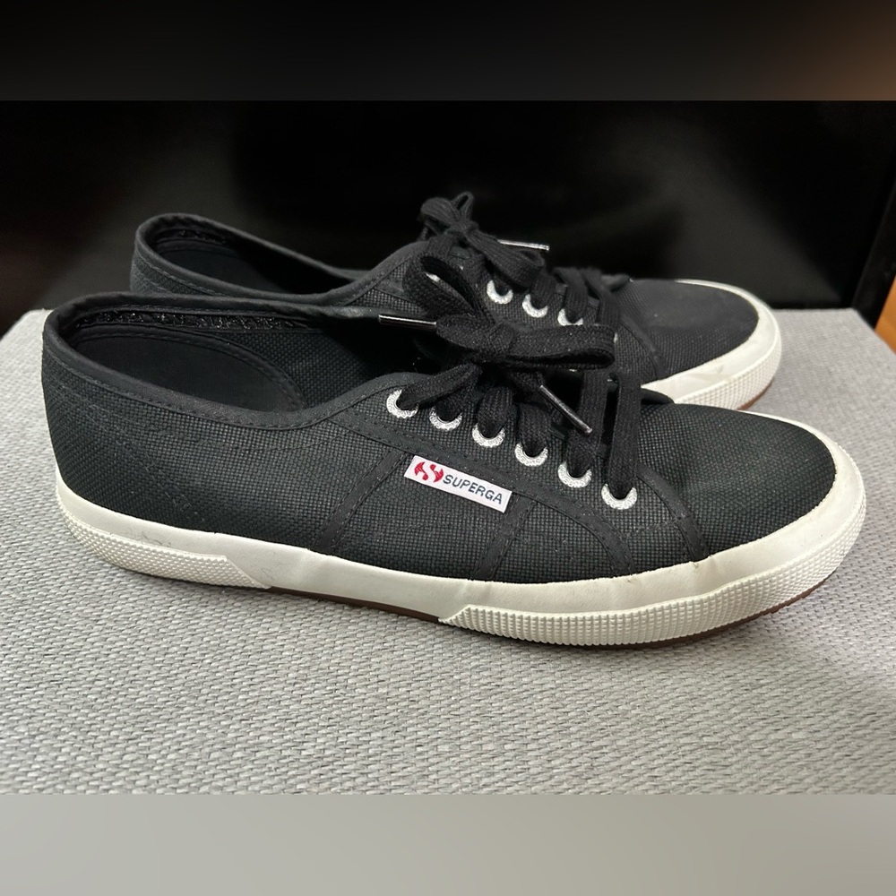 Superga 2750 COTU classic sneaker in black